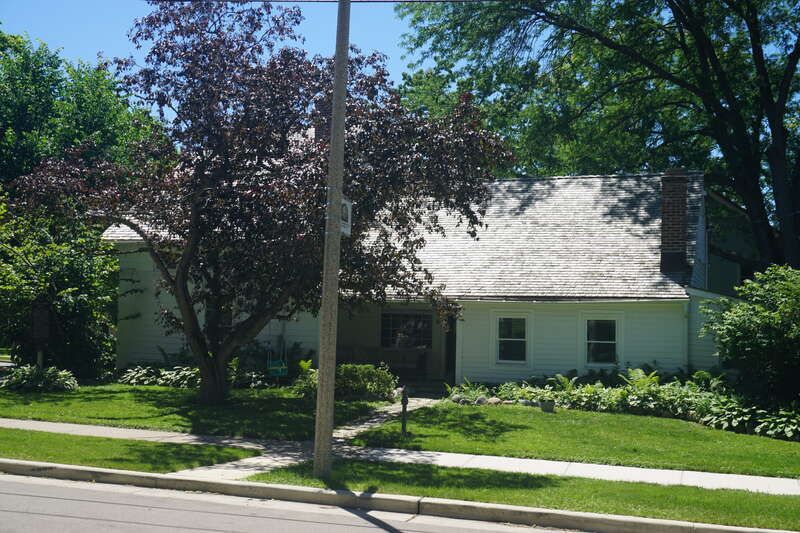 The Lowell Damon House in Wauwatosa, Wisconsin (United States).