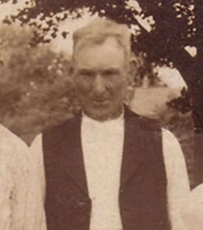 William Burke (1845-1919) in 1895 in Jersey City, New Jersey