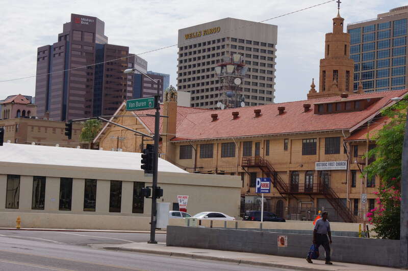 2013, VIew SE Van Buren Street