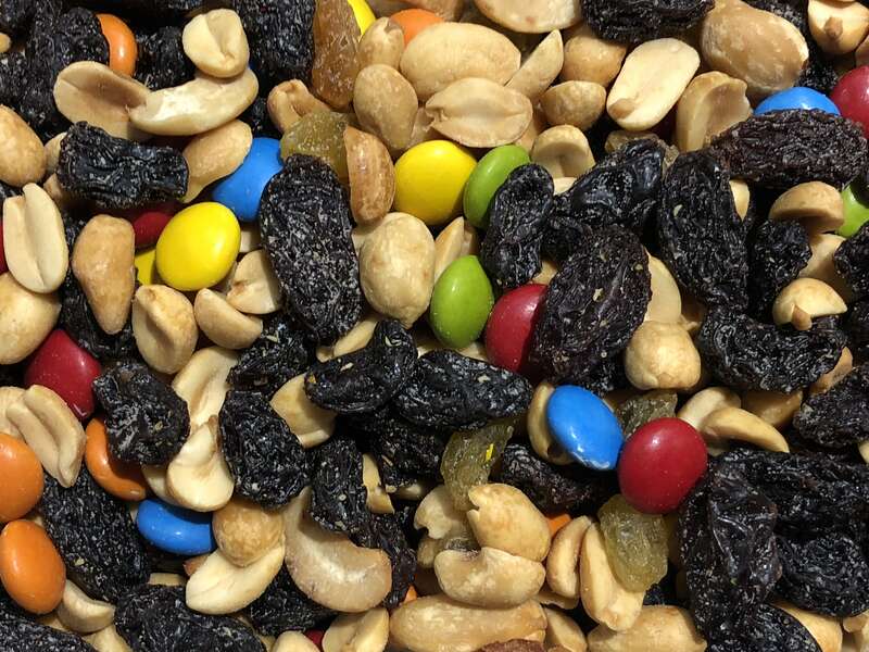 A sample of Goodfield's Mountain Trail Mix in Rochelle Park, Bergen County, New Jersey