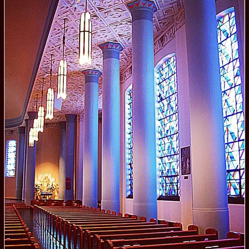 Art Deco masterwork of A.F. Moratz, Holy Trinity Catholic Church.