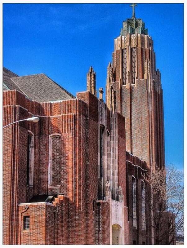 Art Deco masterwork of A.F. Moratz, Holy Trinity Catholic Church.