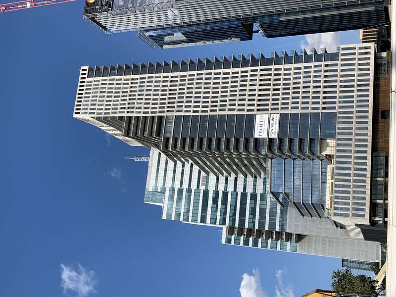 The Austin Proper building in Austin, Texas in October 2019.