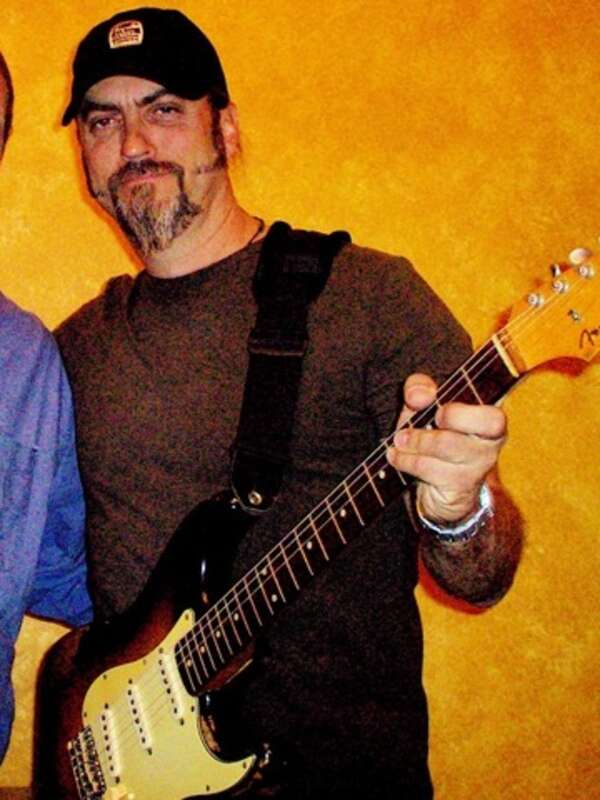 CJ with Steve Farris from Mr. Mister.