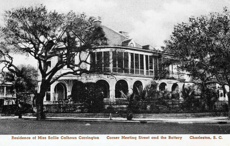 Photomechanical print (postcard) 
Divided back 

Later converted to bed and breakfast, 2 Meeting Street Inn.