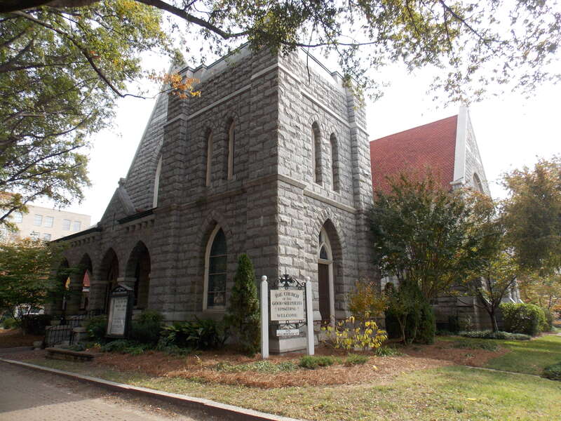 Church of the Good Shepherd in downtown Raleigh, North Carolina.