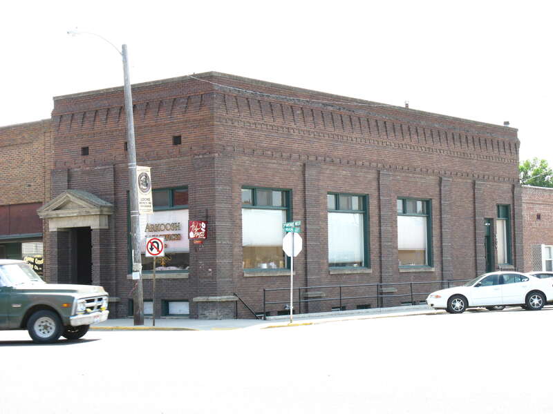 Citizens National Bank, Gooding, Idaho. This building is listed on the National Register of Historic Places.