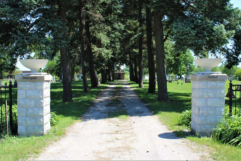City Cemetery on Rockingham Road in Davenport, Iowa.