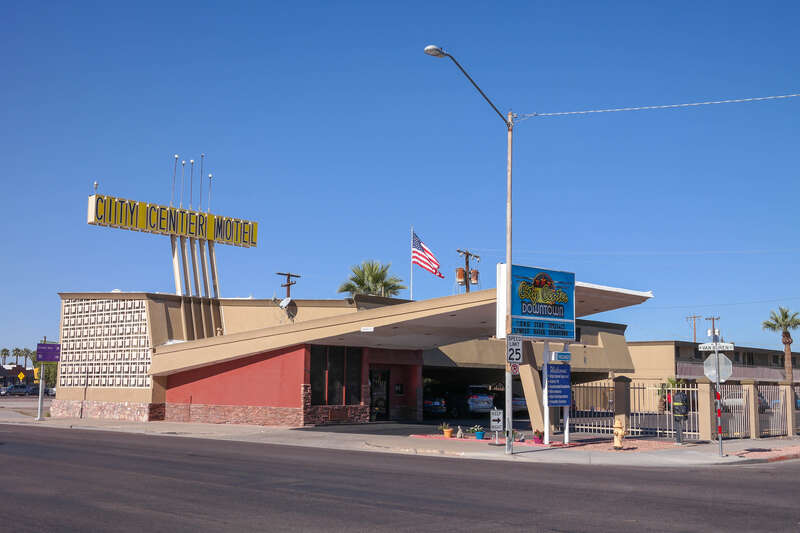 The City Center Motel in Phoenix, Arizona