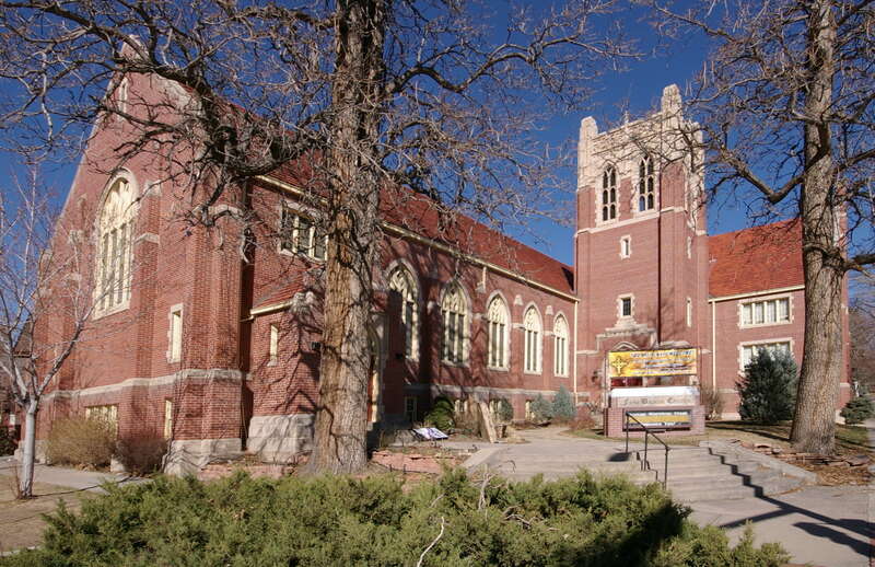 The First Baptist Church of Boulder, in Boulder, Colorado