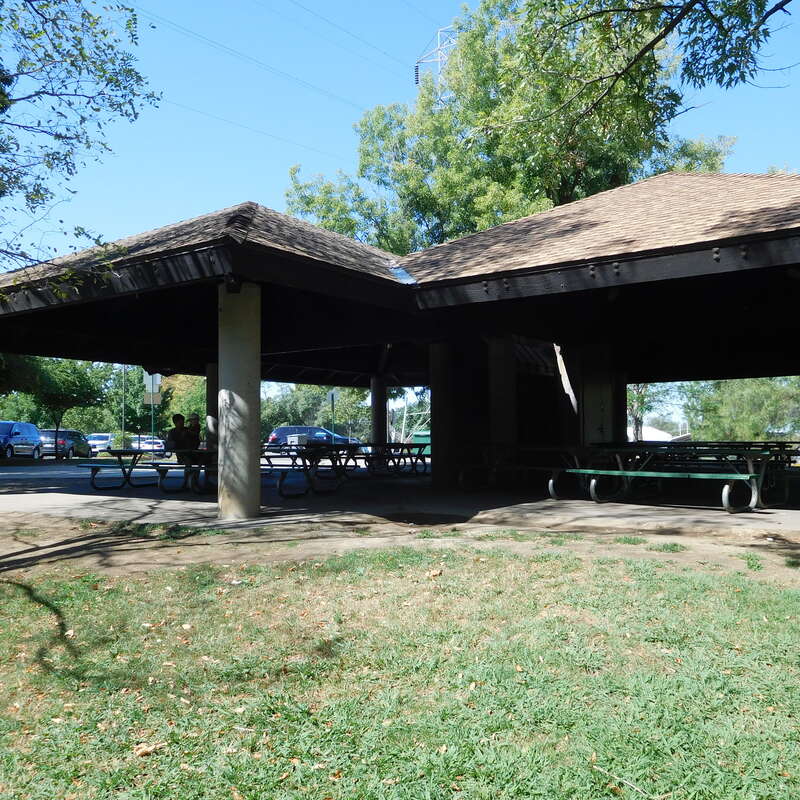 Folsom City Park 838

Folsom City Park behind City Hall in Folsom, CA showing picnic pavilion Facing SW.