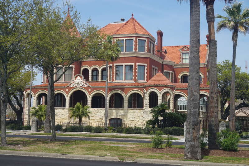 The Moody Mansion in Galveston, Texas (United States).