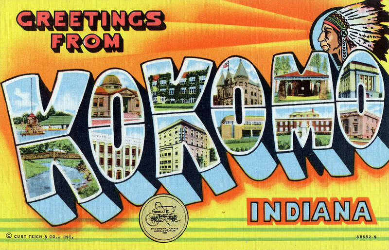 Production Date: 1948
Source Type: Postcard
Publisher, Printer, Photographer: Kokomo News Agency, Curt TEich (#8B652-N)
Postmark: None
Collection: Steven R. Shook
Tenney and Hilbert Published Market Price in 2009: $6-$12
Source: Tenney, Fred, and