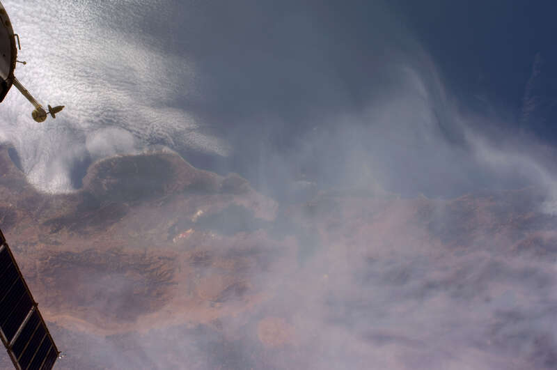 View of California taken during ISS Expedition 17.