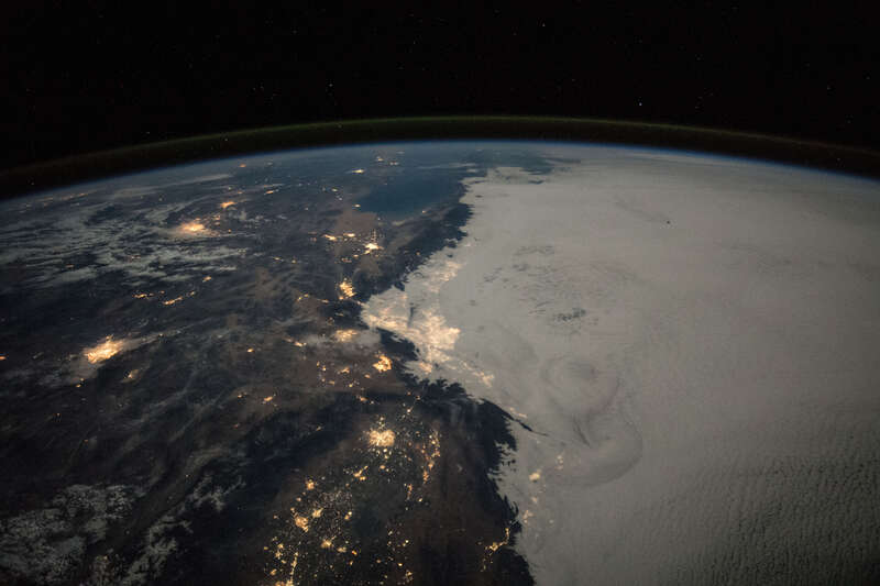 View of Earth taken during ISS Expedition 55.