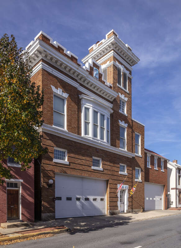 Junior Fire Company No. 2, 535 North Market Street, Frederick, Maryland, USA