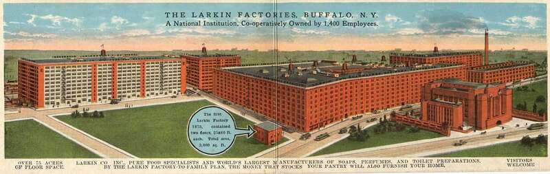 Larkin Company Factories Postcard c.1910