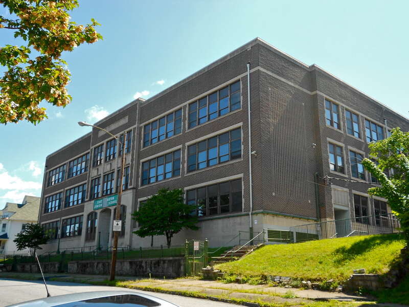 James Madison School, listed on the NRHP on June 24, 2009, at 528 Quincy Avenue, Scranton, Lackawanna County, Pennsylvania.  Part of the "Educational Resources of Pennsylvania MPS" on the NRHP.