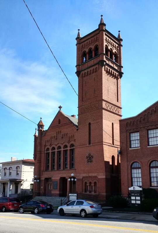 Main Street United Methodist Church in Danville, Virginia.