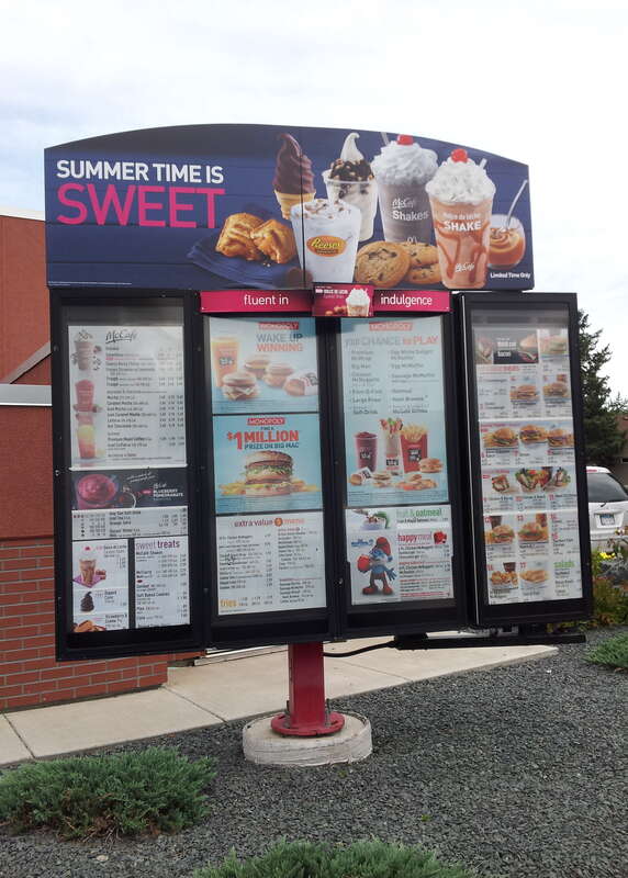 McDonald's Menu - White Bear Lake, MN