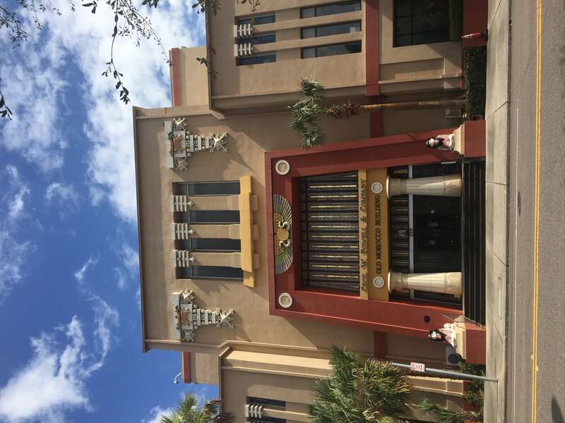 Morocco Temple, located at 219 North Newnan Street, Jacksonville, Florida, built 1910-1911, architect H.J. Klutho