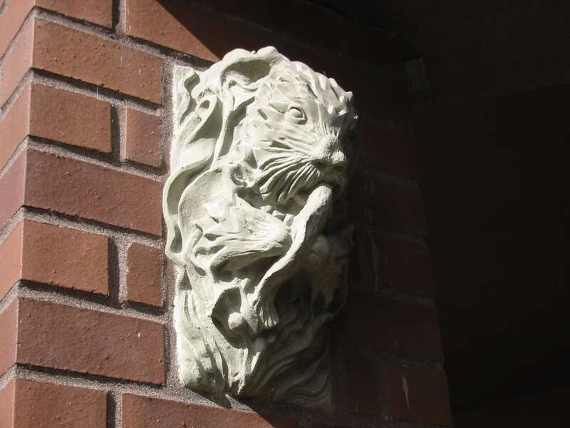 Chimera; otter and fish