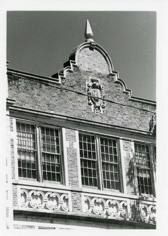 Ouachita Parish High School, Monroe, Louisiana, Ouachita Parish in April 1980. Photographed by John Salsbury for the North Delta Reg. Planning &amp;amp; Develop. Dist., the Louisiana State Historic Preservation Office, and the National Register of