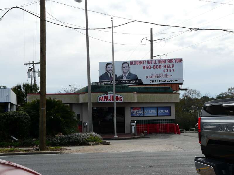 Papa John's on West Tennessee Street in Tallahassee, Florida.