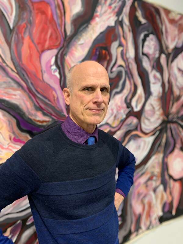 Sparling's mural was featured in &quot;Eros and Thanatos&quot; at Flint's Buckham Gallery.