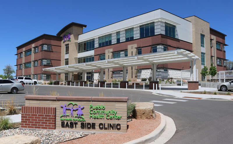 The Pueblo Community Health Center East Side Clinic, located at 1301 East 7th Street in Pueblo, Colorado 81001.
