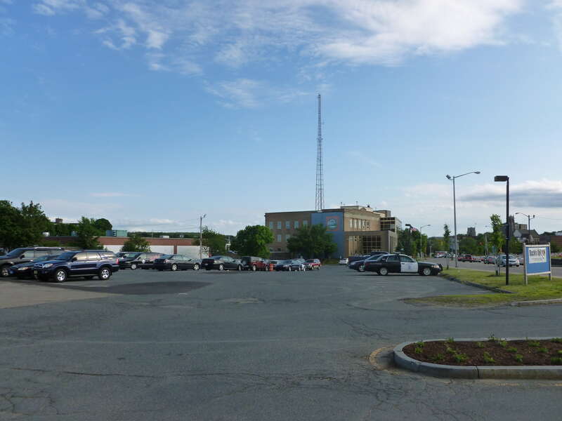 Quincy Police Headquarters, located at 1 Sea Street, Quincy, Massachusetts.  North side of building shown.