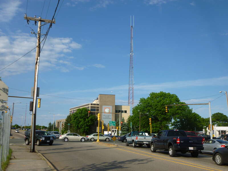 Quincy Police Headquarters, located at 1 Sea Street, Quincy, Massachusetts.  South side of building shown.