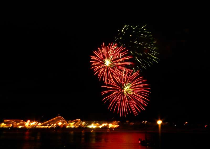 Santa Cruz, CA USA - Big Dipper 85th Anniversary