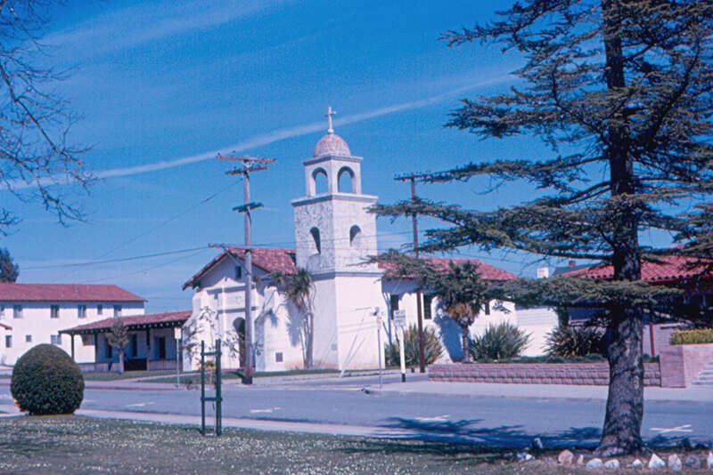 Mission Santa Cruz was consecrated in 1791.  At one time it had 32 buildings.  All but one, including the mission church, have disappeared.  This is a half-size replica of the original mission.  It was built in 1931 and serves as a museum.