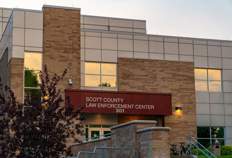 The Scott County Law Enforcement Center at 301 Fuller Street in Shakopee, Minnesota, is home to the Scott County Sheriff's Office and county jail.