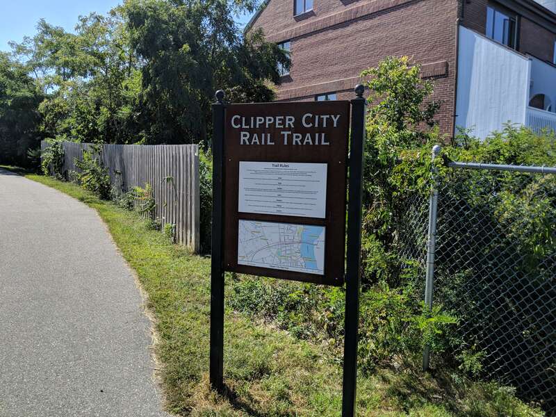Clipper City Rail Trail, Newburyport Massachusetts