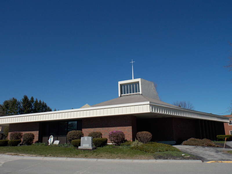St. Pius X Catholic Church on Ocean Ave. in Portland, Maine.