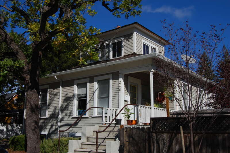 Built in 1900s. 236 Bean Avenue. Los Gatos, California, USA
