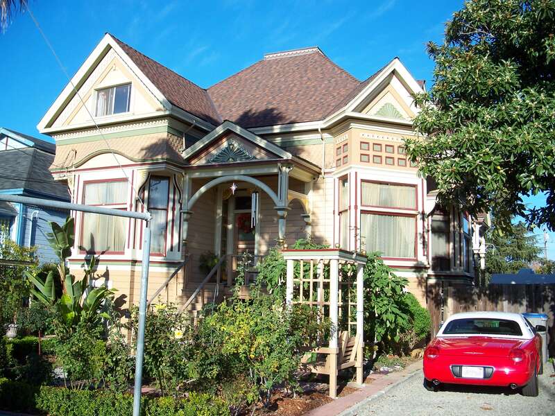 Reed residence. Queen Anne style, built circa 1894. 328 North Sixth Street. San Jose, California, USA