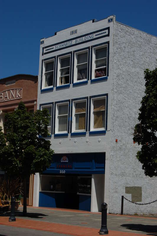 Schwartz Building. Built in 1916. 320 Georgia Street. Vallejo, California, USA