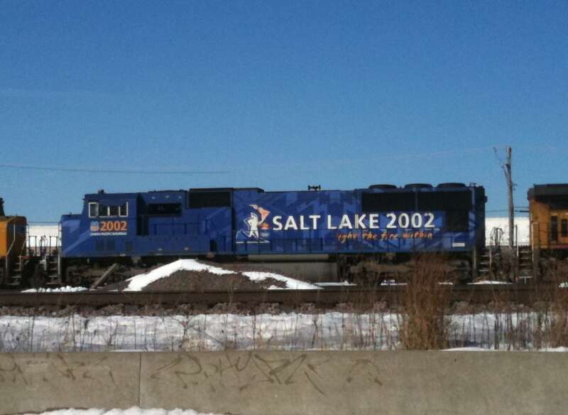 Union Pacific SLC 2002 Olympic Locomotive