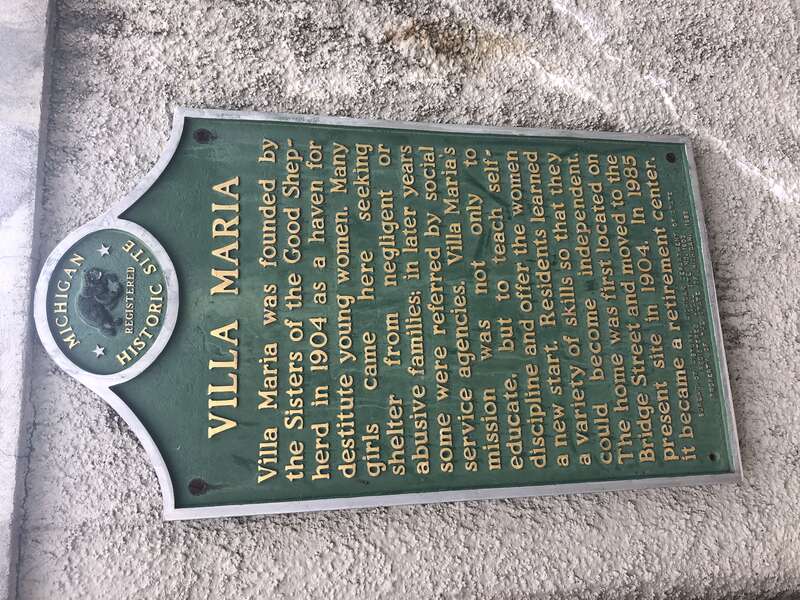 Villa Maria Historical Marker