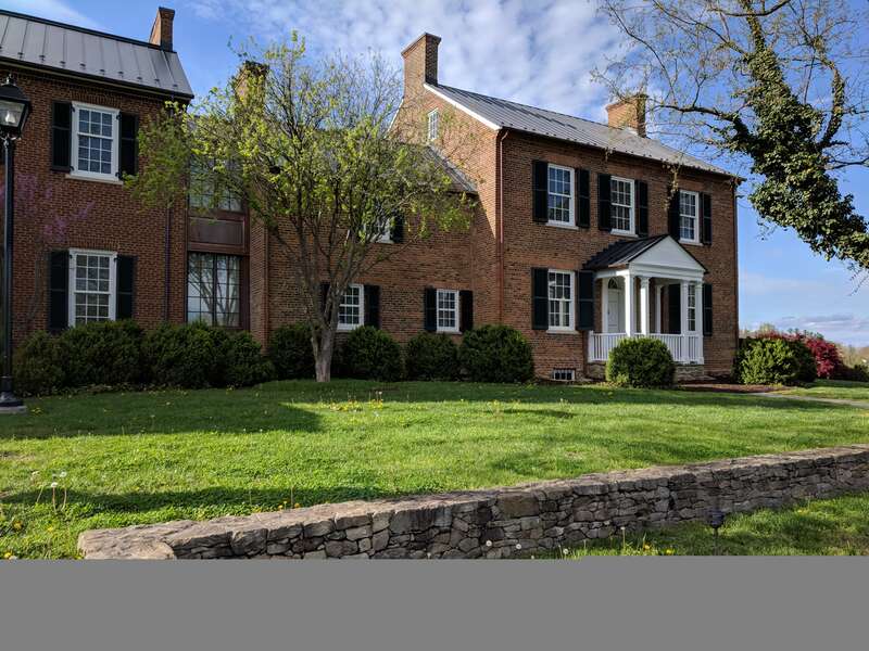 The Museum Building of the National Sporting Library &amp;amp; Museum. Originally constructed in 1804 and originally known as &quot;Vine Hill.&quot;