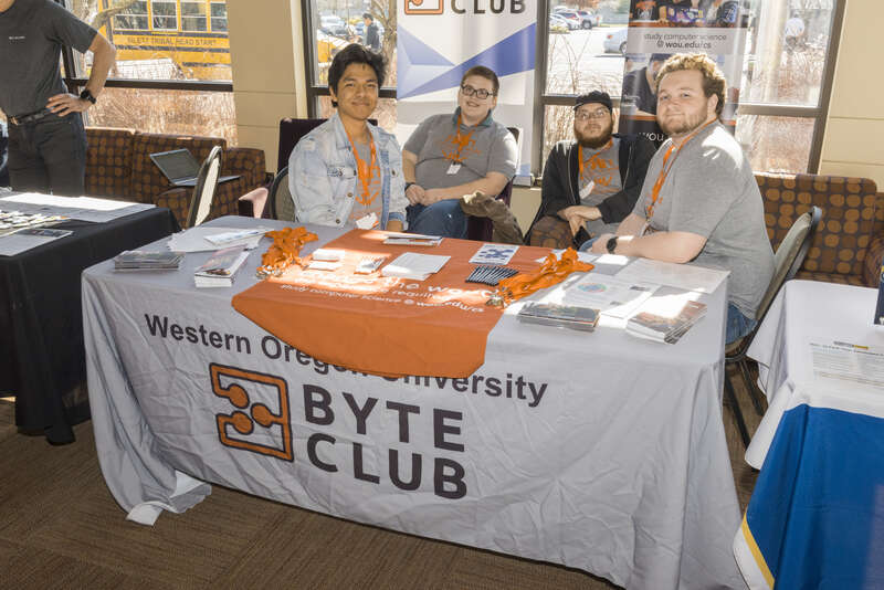 Western Oregon University booth