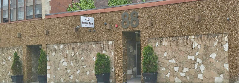 The offices of Worcester Dental Associates in Worcester, Massachusetts, US