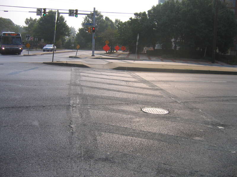 MD 355 (Rockville Pike) at Monroe Street / Church Street, Rockville, MD, USA