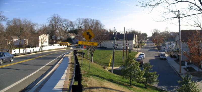 MD 564 at 11th Street / Chestnut Avenue, old Bowie, Maryland