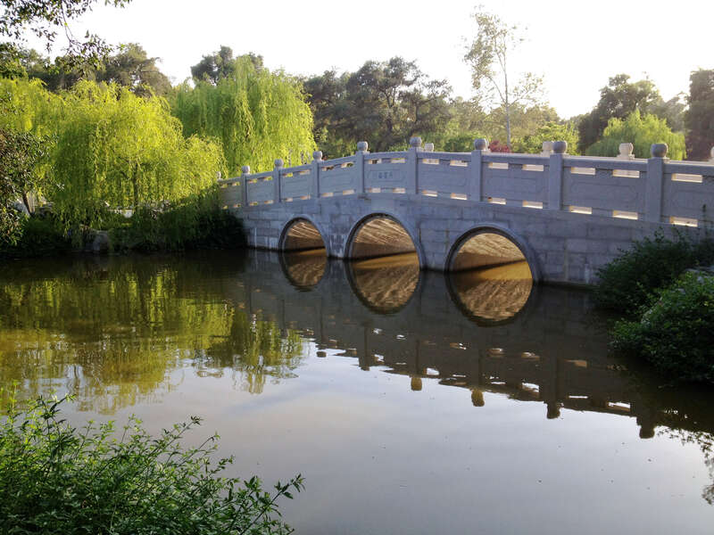 The Chinese Garden at the Huntington Library in Pasadena, California