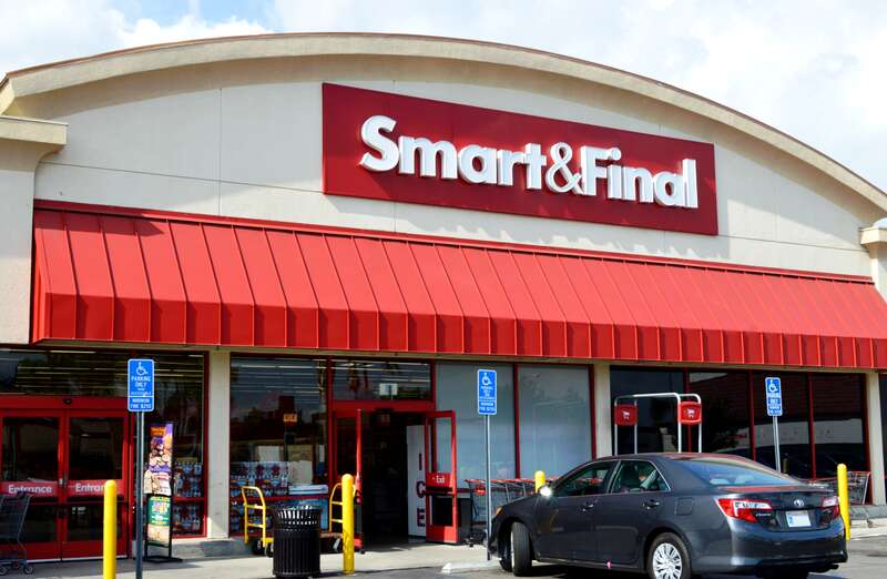 Smart &amp;amp; Final store on Main Street, Alhambra, Los Angeles County, California.