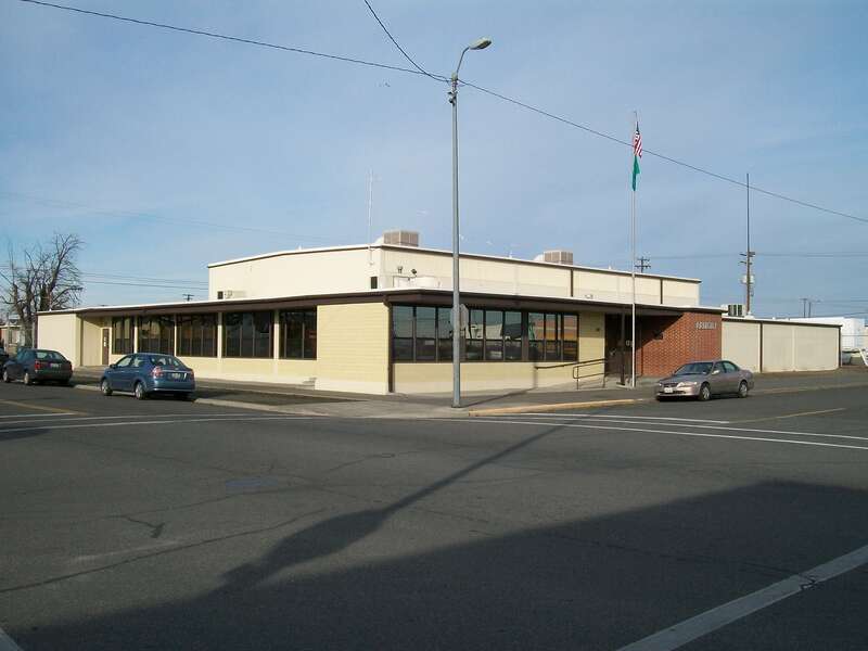 An armory in Pasco, Washington.